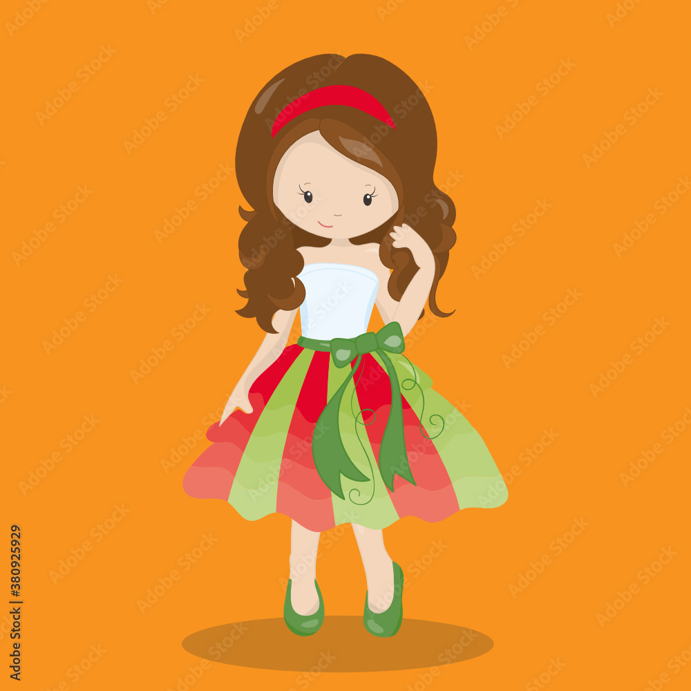 strawberry-girl-skirt-ribbon