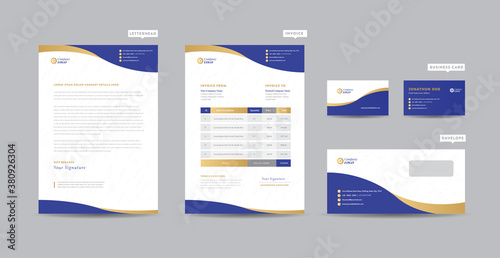 Corporate Business Branding Identity  | Stationary Design | Letterhead | Business Card | Invoice | Envelope | Startup Design