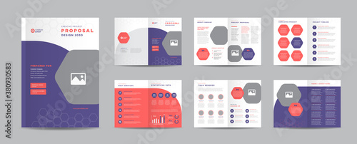 Corporate Business Project Proposal Design | Annual Report and Company Brochure | Booklet and Catalog Design photo