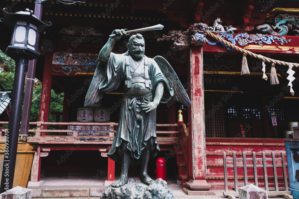 Fototapeta premium 高尾山薬王院 天狗像