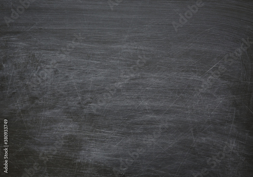 Dark  grunge and scratched chalkboard texture may used as background