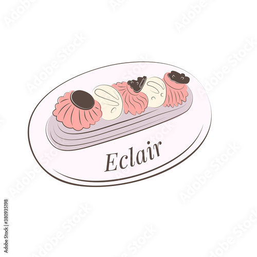 lilac pink eclair sign