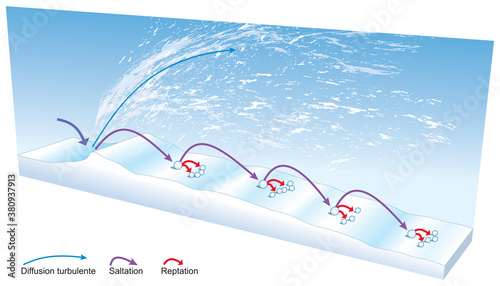 Avalanches - Les modes de déplacement de la neige
