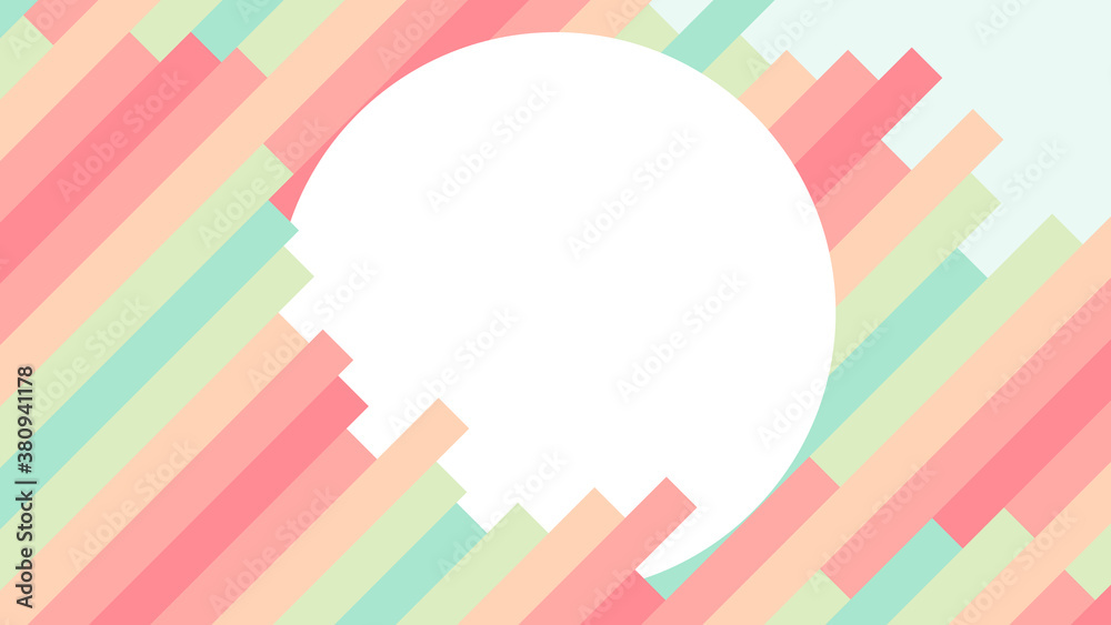 vector illustration of abstract background with pastel minimal linear patterns shape and line. Template ready for use in web banner or print design.