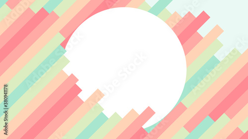 vector illustration of abstract background with pastel minimal linear patterns shape and line. Template ready for use in web banner or print design.