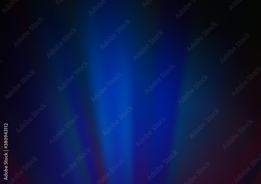 Dark BLUE vector abstract blurred pattern. Colorful abstract illustration with gradient. The template can be used for your brand book.