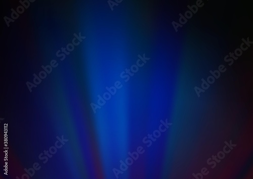 Dark BLUE vector abstract blurred pattern. Colorful abstract illustration with gradient. The template can be used for your brand book.