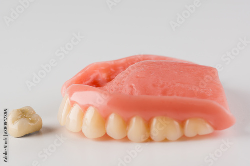 image of a modern denture nylone