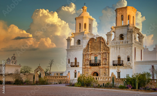  San Javier del Bac Catholic Church Mission Tucson Arizona USA