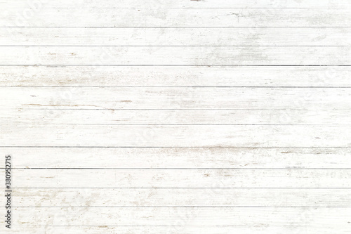 Fototapete white old wood background, abstract wooden texture
