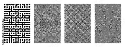 Vector abstract background bio diffusion. geometric texture