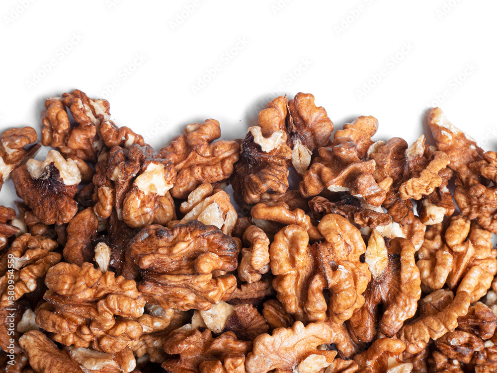 Stack of walnuts