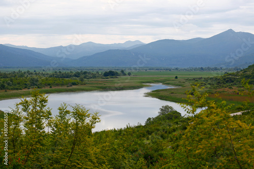 Lake and Mountains in Herzegovina.