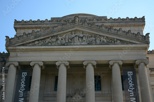 Brooklyn, NY, USA - June 27, 2019: Brooklyn Museum