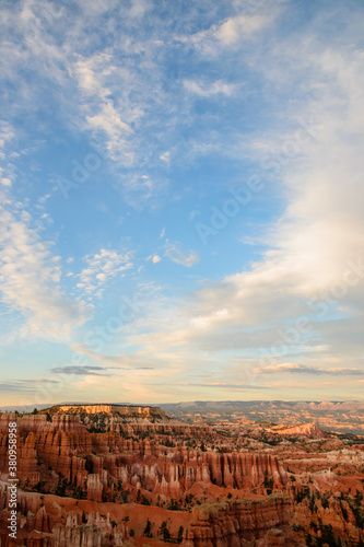 sunset over Bryce Canyon