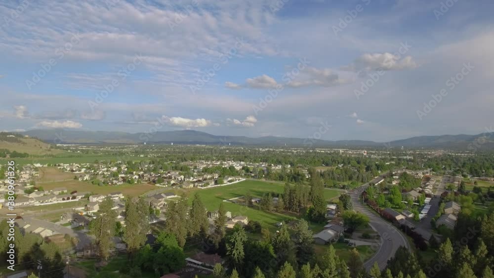 Spokane Suburban Neighborhood Aerial 003 Spokane Suburban Neighborhood Aerial 003