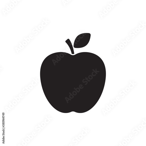 Black apple icon