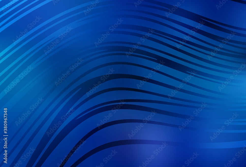 Light BLUE vector pattern with bent lines. Light BLUE vector pattern with bent lines.