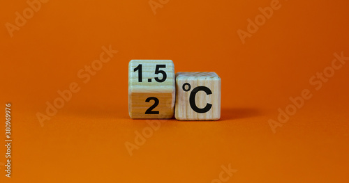 Фотография Symbol for limiting global warming