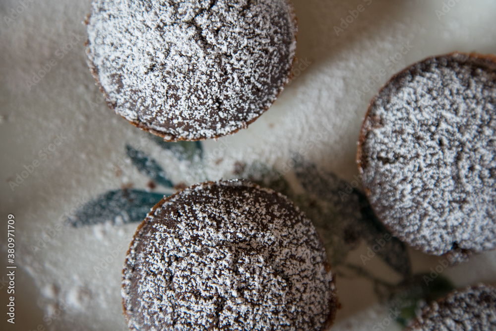 Black delicious Chocolate cake