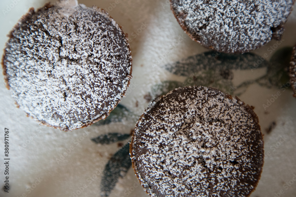 Black delicious Chocolate cake