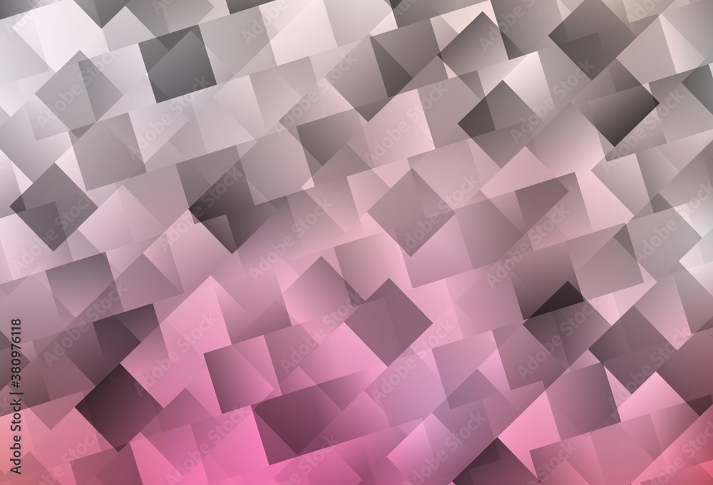 Light Pink, Yellow vector pattern in square style. Light Pink, Yellow vector pattern in square style.