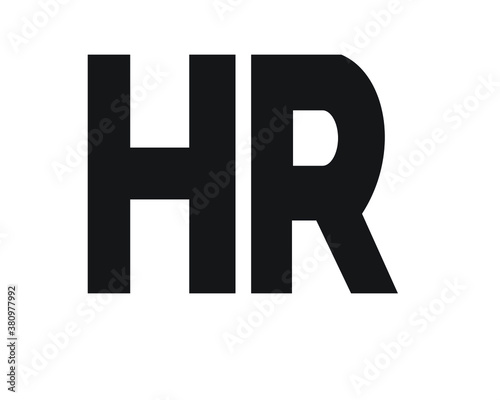h and r logo designs