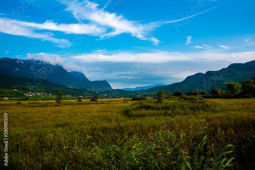 Panorama with sky