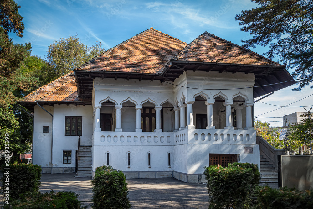 Barbu Ganescu House ( casa Barbu Ganescu )  in Targu-Jiu, Romania.  Constantin Brancusi lived here lived here during years 1937 – 1938.