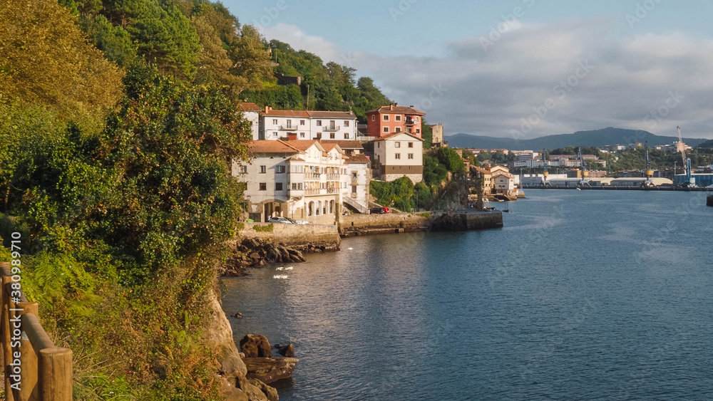 Pasajes de San Juan, Basque Country. Traditional Basque fishing village	