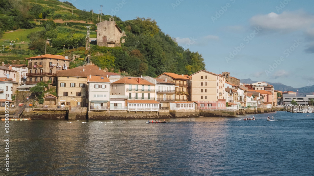 Pasajes de San Juan, Basque Country. Traditional Basque fishing village Pasajes de San Juan, Basque Country. Traditional Basque fishing village