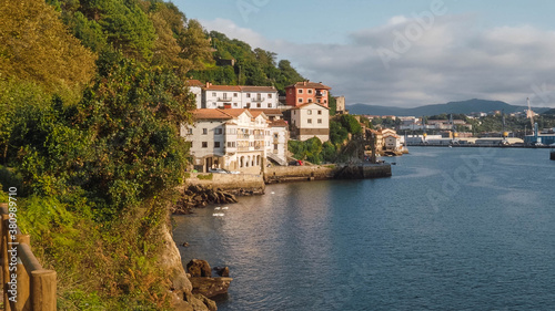 Pasajes de San Juan, Basque Country. Traditional Basque fishing village 