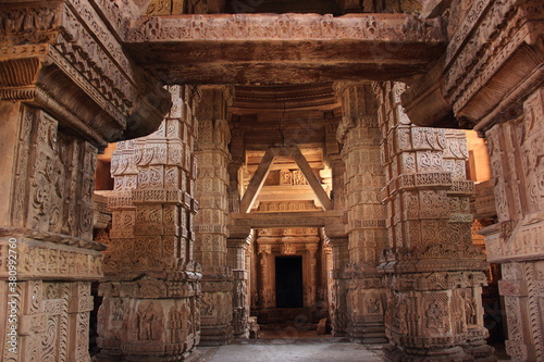  Gwalior fort, Jain and Hindu temples, Madhya Pradesh, India © santosh