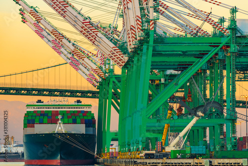 Long Beach port photo