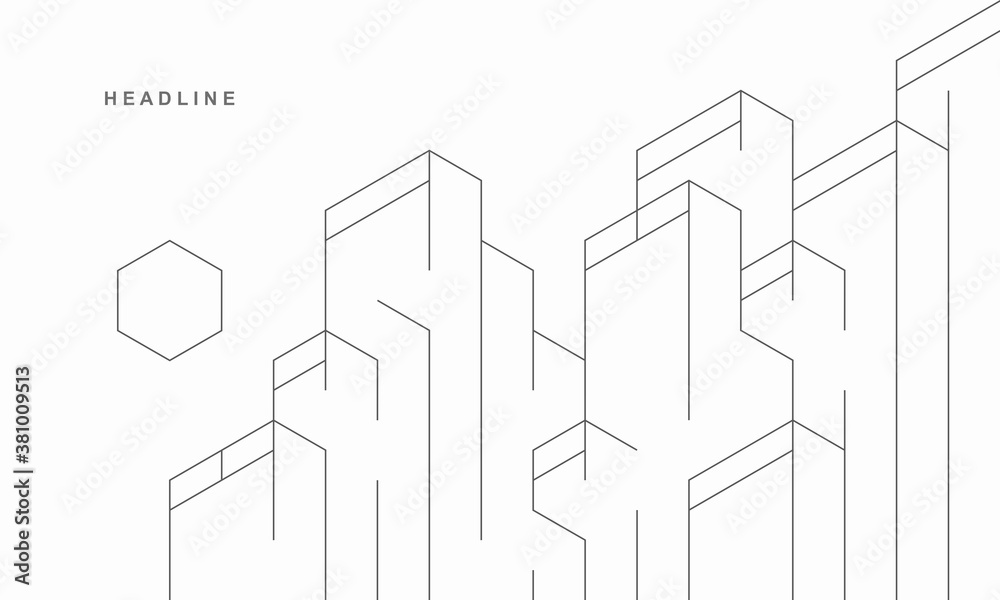 Abstract geometric technological background. Vector creative design. Abstract geometric technological background. Vector creative design.