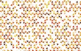 Light Orange vector seamless background with triangles. Abstract gradient illustration with triangles. Pattern for trendy fabric, wallpapers.