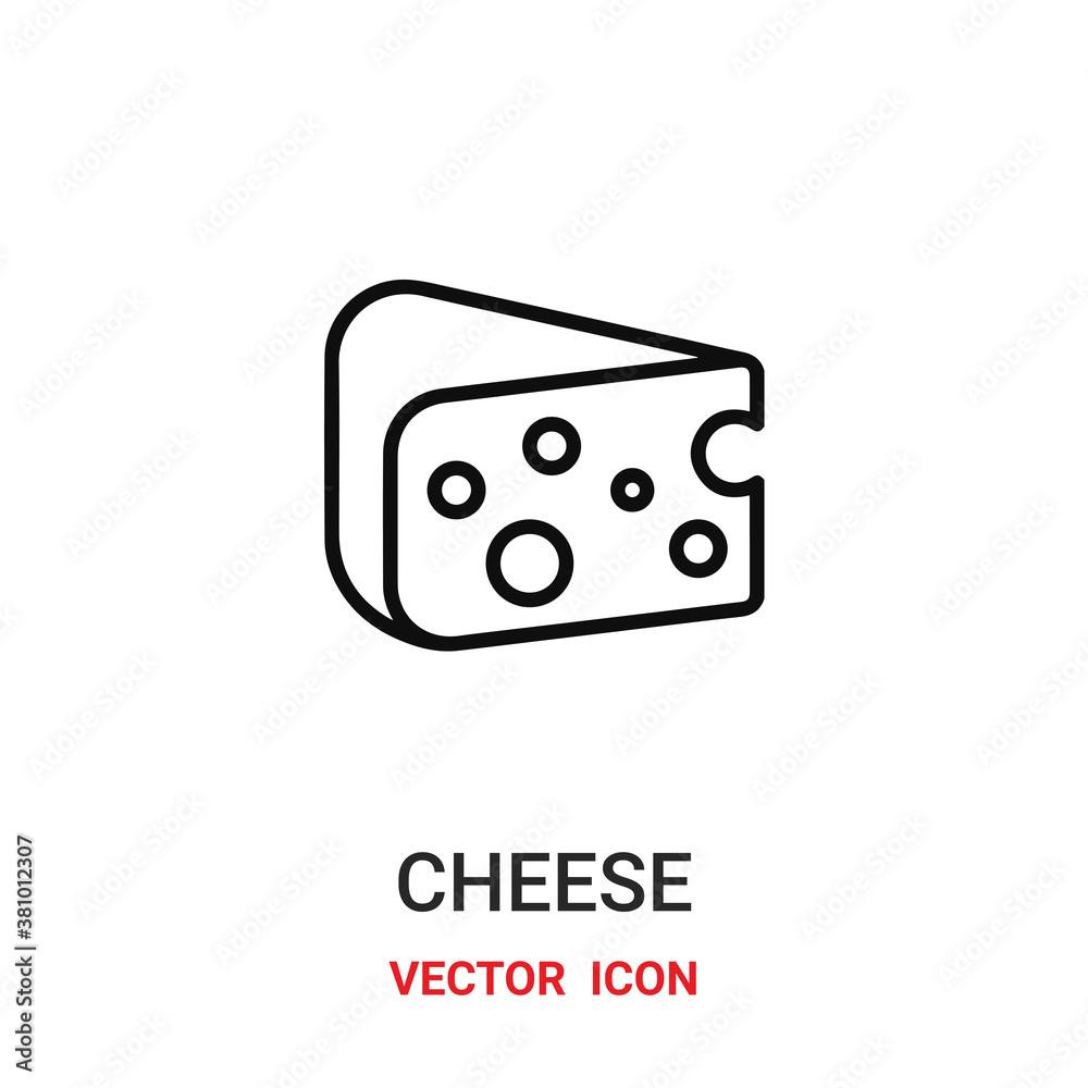 Cheese vector icon. Modern, simple flat vector illustration for website or mobile app.Milk or dairy symbol, logo illustration. Pixel perfect vector graphics Cheese vector icon. Modern, simple flat vector illustration for website or mobile app.Milk or dairy symbol, logo illustration. Pixel perfect vector graphics