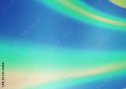 Light BLUE vector blurred bright template. Colorful illustration in blurry style with gradient. The background for your creative designs.