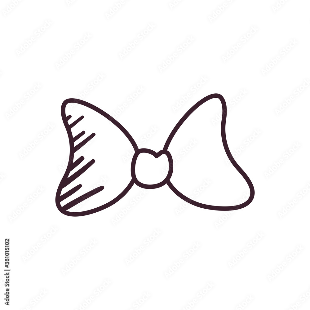pop art bowtie line style icon vector design pop art bowtie line style icon vector design