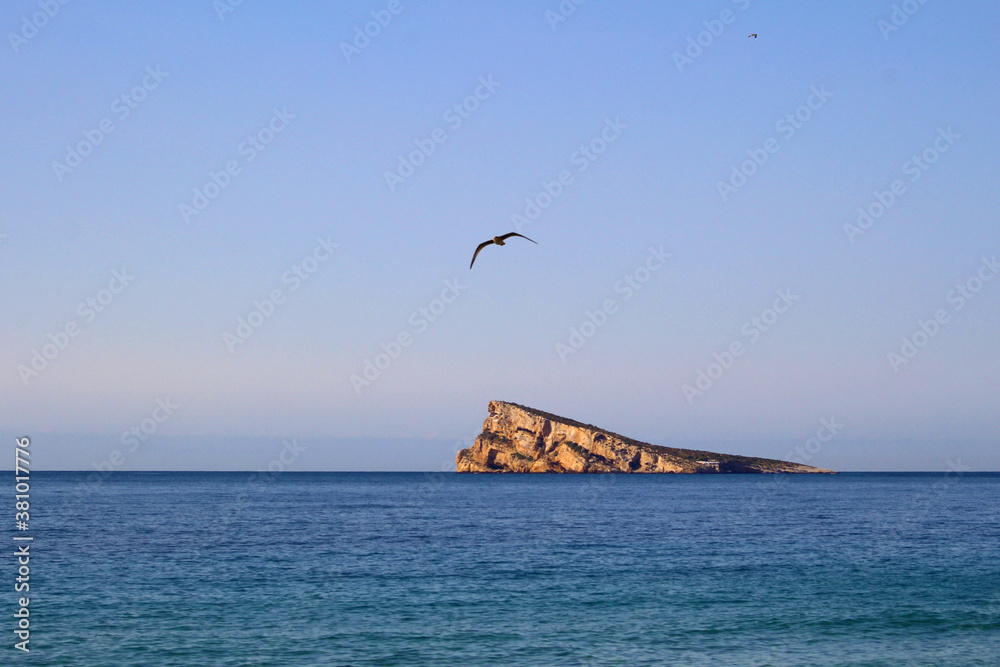 Isla de Benidorm, Alicante, España