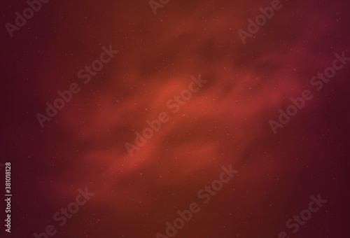 Light Red vector background with astronomical stars. Shining colored illustration with bright astronomical stars. Smart design for your business advert.