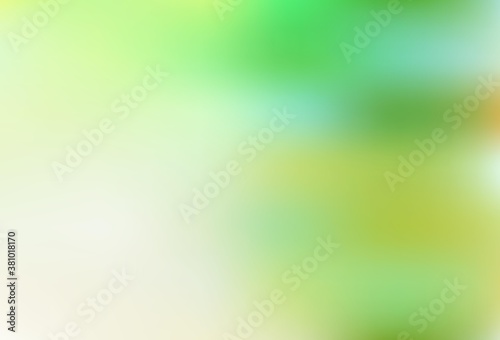 Light Green vector colorful abstract background.