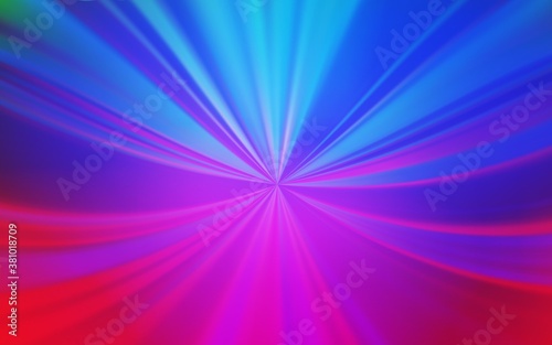 Light Pink, Blue vector colorful blur backdrop. Glitter abstract illustration with gradient design. Blurred design for your web site.