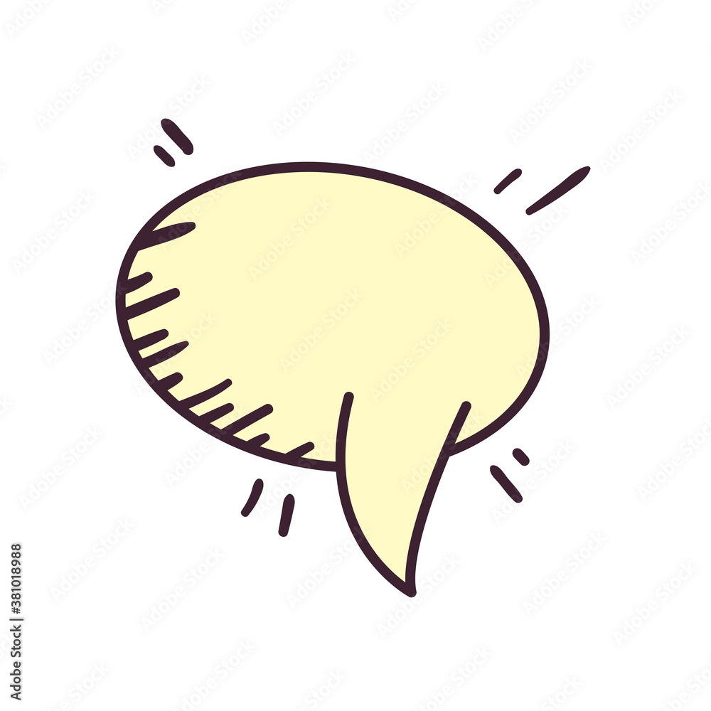 pop art bubble line and fill style icon vector design pop art bubble line and fill style icon vector design