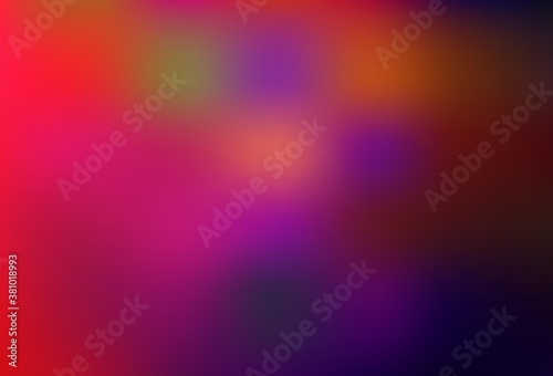 Light Pink, Red vector blurred bright pattern.