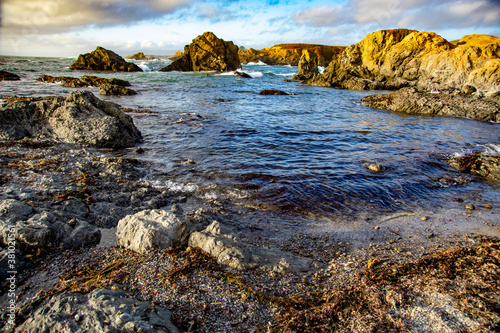 Northern California coastline.