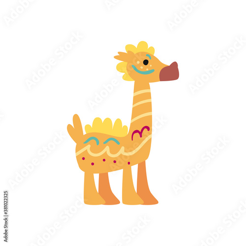 mexican pinata free form style icon vector design