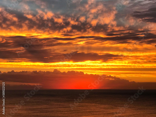 Sunset in Punta Ballena, Punta Del Este, Uruguay