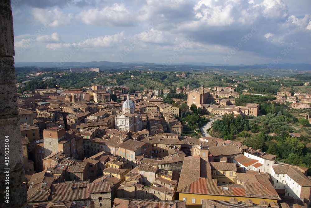 City tour in Siena, italy. 