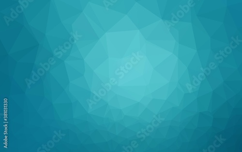 Light BLUE vector blurry triangle template. An elegant bright illustration with gradient. Brand new design for your business.